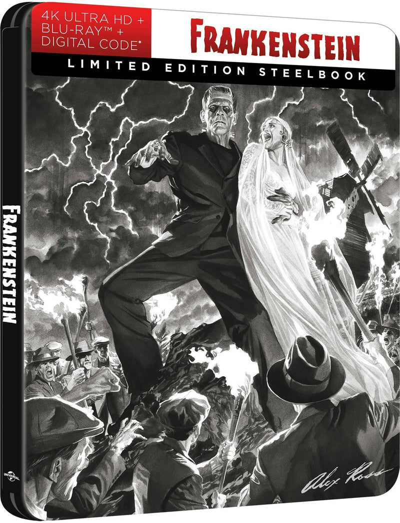 Frankenstein (Limited Edition 4K Ultra HD Steelbook + Blu-ray + Digital) [UHD]