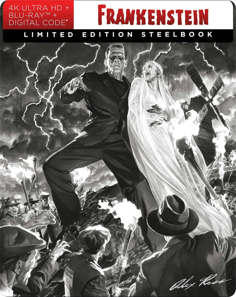 Frankenstein (Limited Edition 4K Ultra HD Steelbook + Blu-ray + Digital) [UHD]