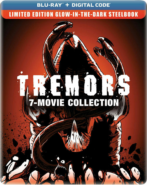 Tremors 7-Movie Collection - Limited Edition Glow-in-the-Dark Steelbook [Blu-ray]