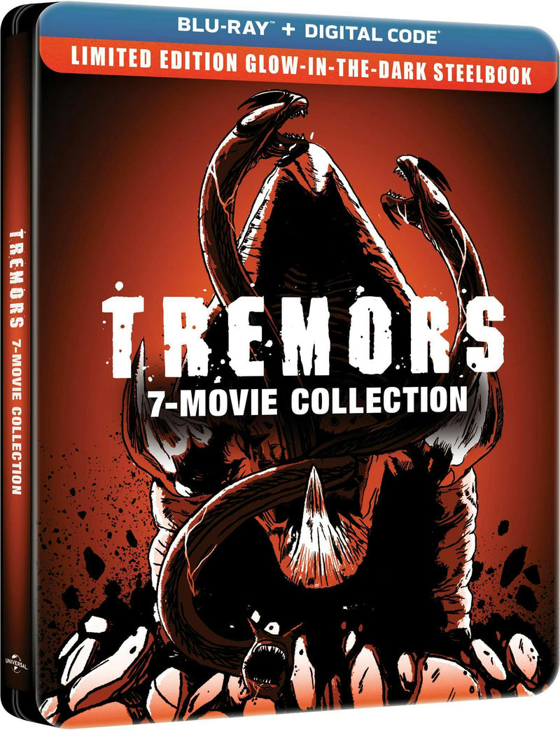 Tremors 7-Movie Collection - Limited Edition Glow-in-the-Dark Steelbook [Blu-ray]