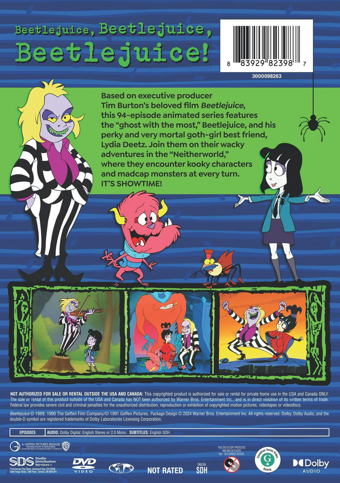 Beetlejuice: The Complete Series [DVD]