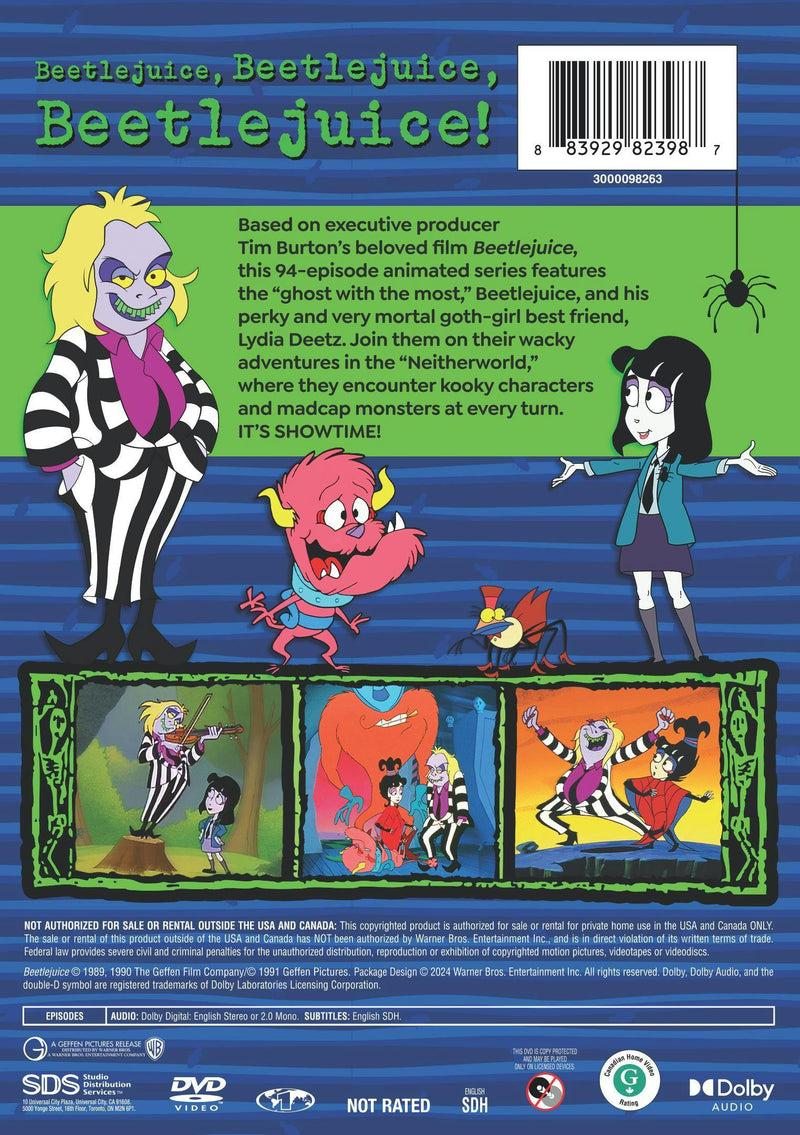 Beetlejuice: The Complete Series [DVD]