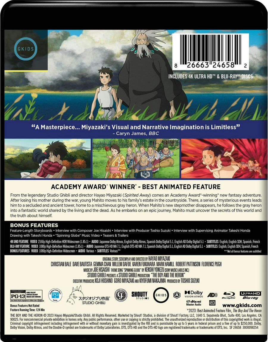 The Boy and the Heron (4K Ultra HD + Blu-ray) [UHD]
