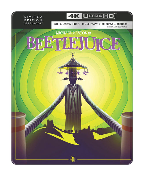Beetlejuice - Limited Edition Steelbook (4K Ultra HD + Blu-ray + Digital) [UHD]