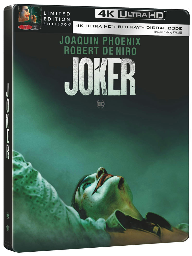 Joker - Limited Edition Steelbook (4K Ultra HD + Blu-ray + Digital) [UHD]