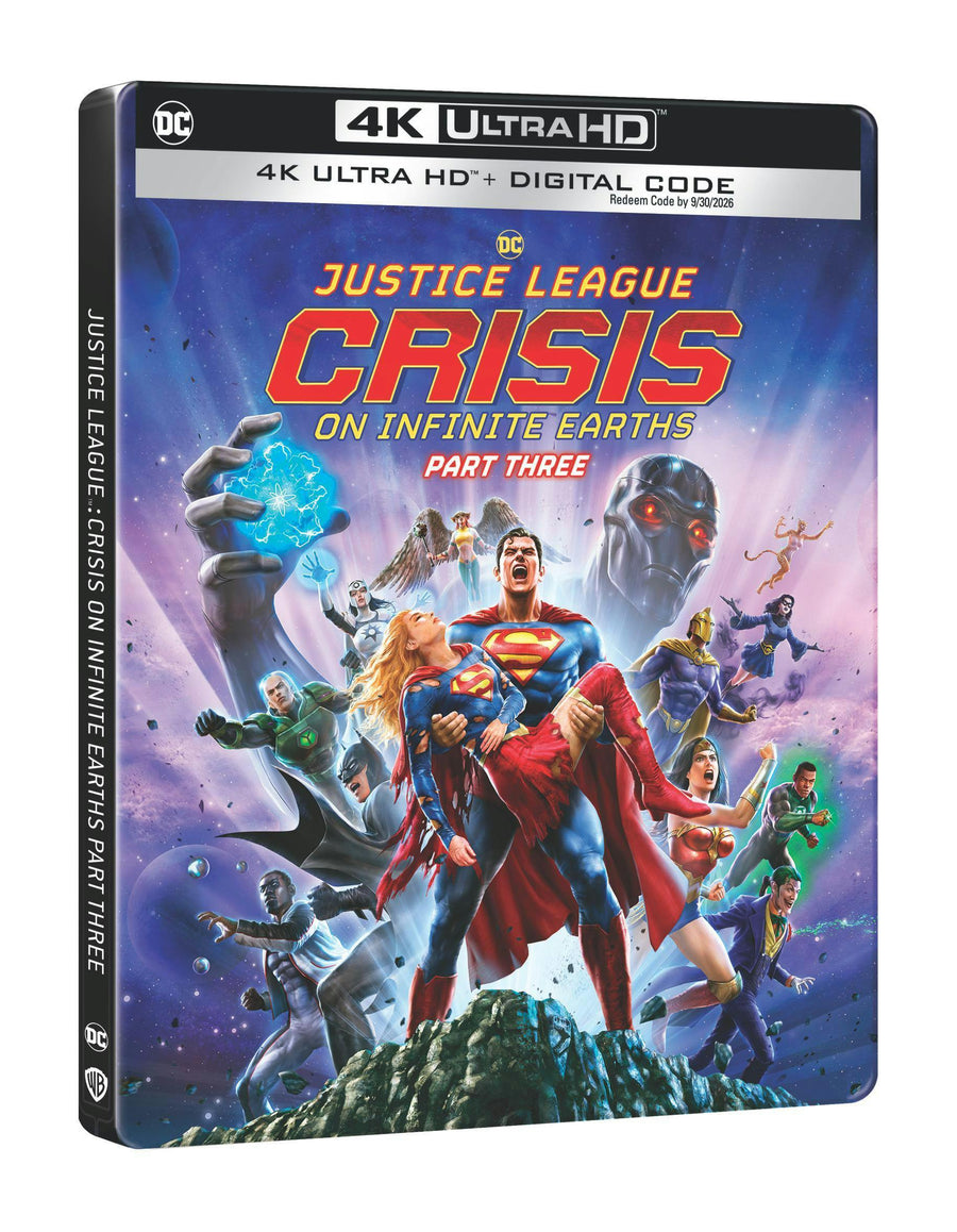 Justice League: Crisis on Infinite Earths: Part 3 (Limited Edition 4K Ultra HD Steelbook) [UHD]