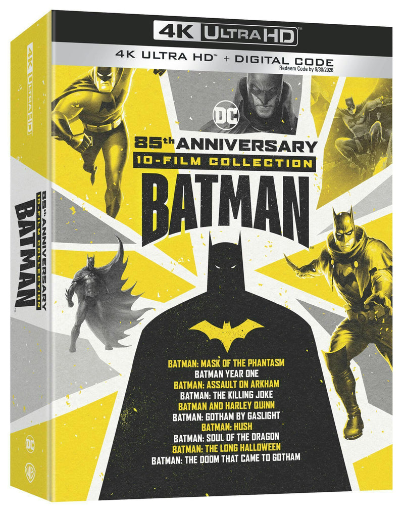 Batman 10-Film Collection - 85th Anniversary (4K Ultra HD) [UHD]