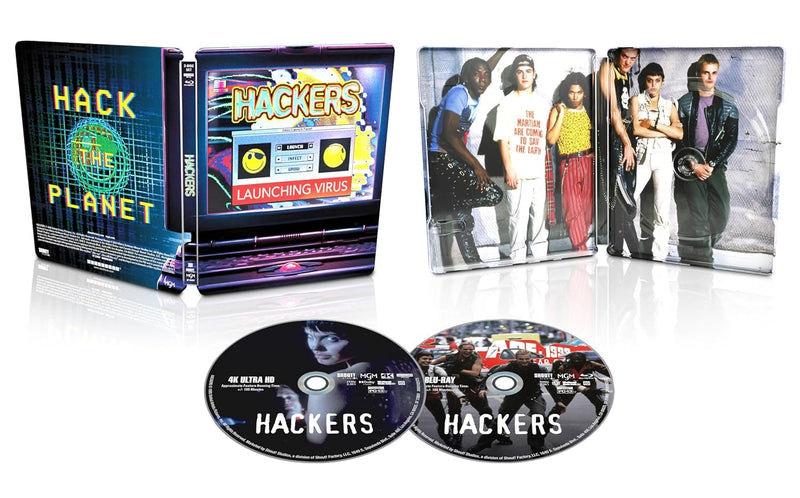 Hackers Limited Edition Steelbook (4K Ultra HD + Blu-ray ) [UHD]