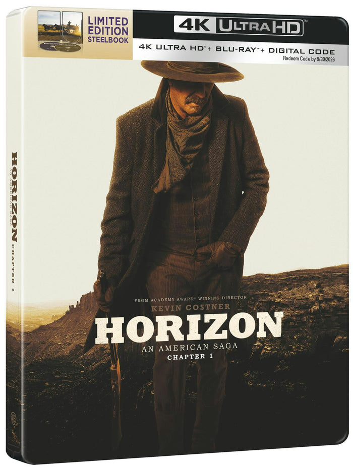 Horizon: An American Saga Chapter 1 (Limited Edition 4K Ultra HD Steelbook + Blu-ray + Digital) [UHD]