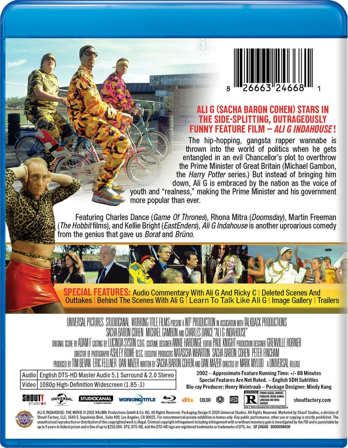 Ali G Indahouse: The Movie [Blu-ray]