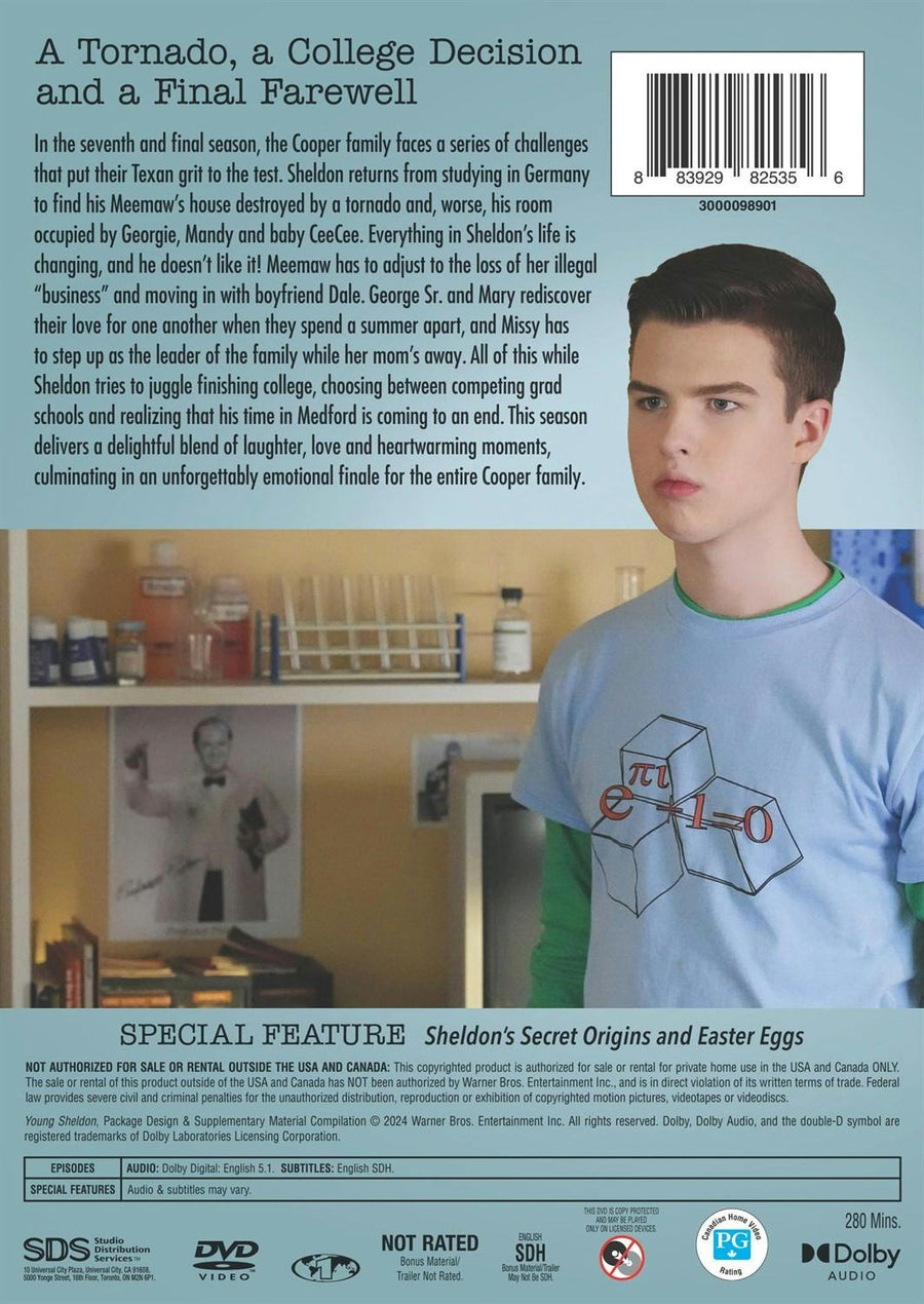 Young Sheldon: The Complete Seventh Season [DVD]