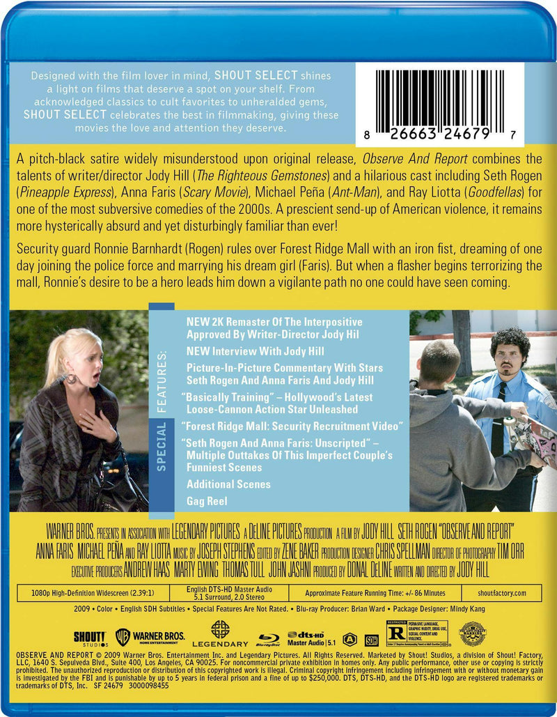 Observe And Report [Blu-ray]