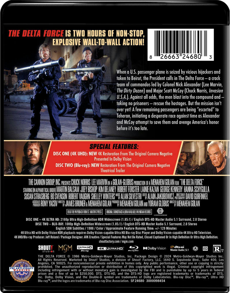 The Delta Force (4K Ultra HD + Blu-ray) [UHD]