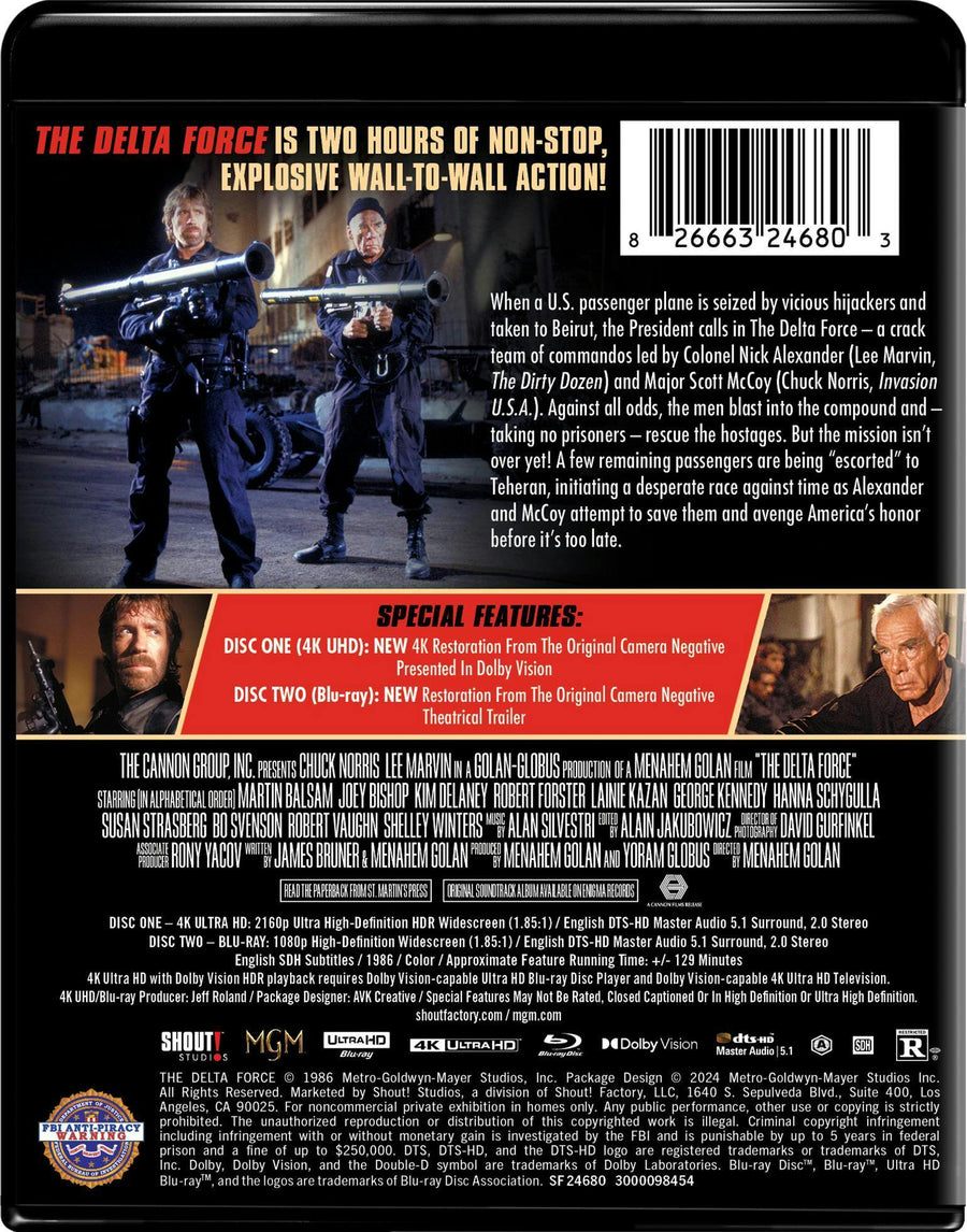 The Delta Force (4K Ultra HD + Blu-ray) [UHD]