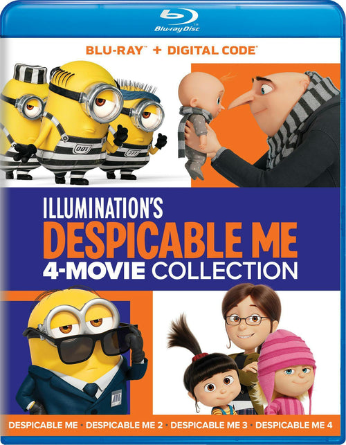 Illumination's Despicable Me 4-Movie Collection - Blu-ray + Digital [Blu-ray]