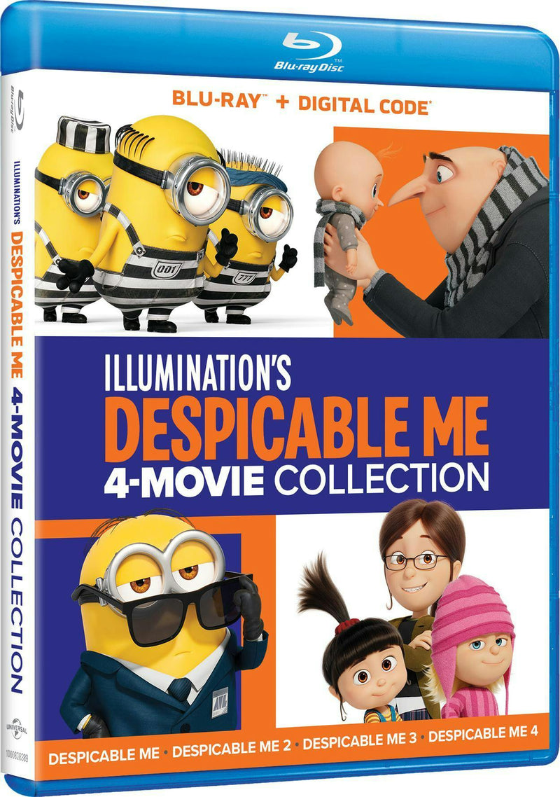 Illumination's Despicable Me 4-Movie Collection - Blu-ray + Digital [Blu-ray]