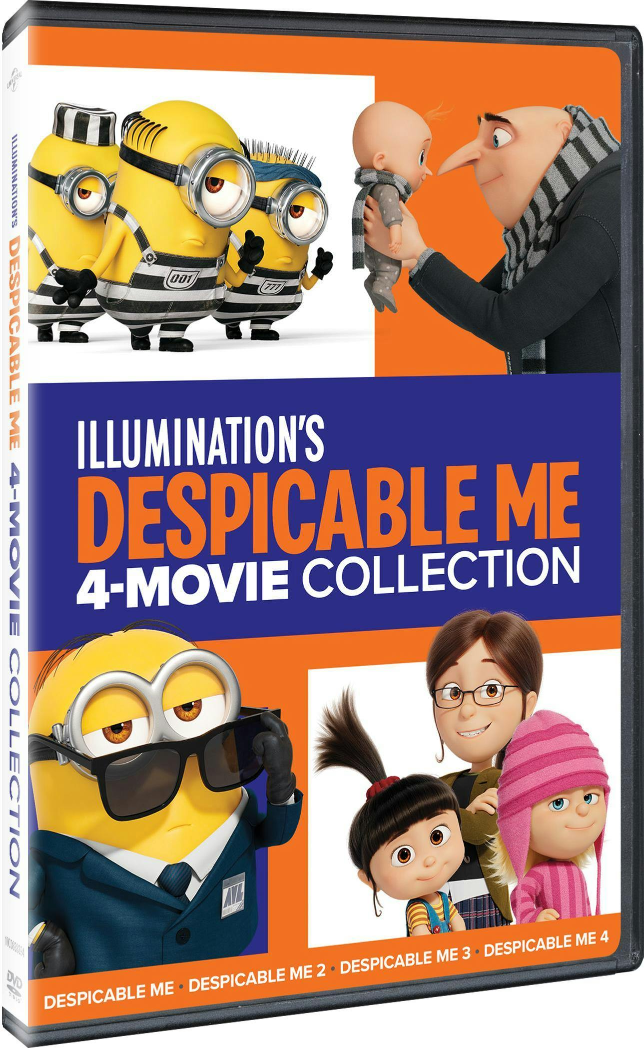 Illumination's Despicable Me 4-Movie Collection [DVD]