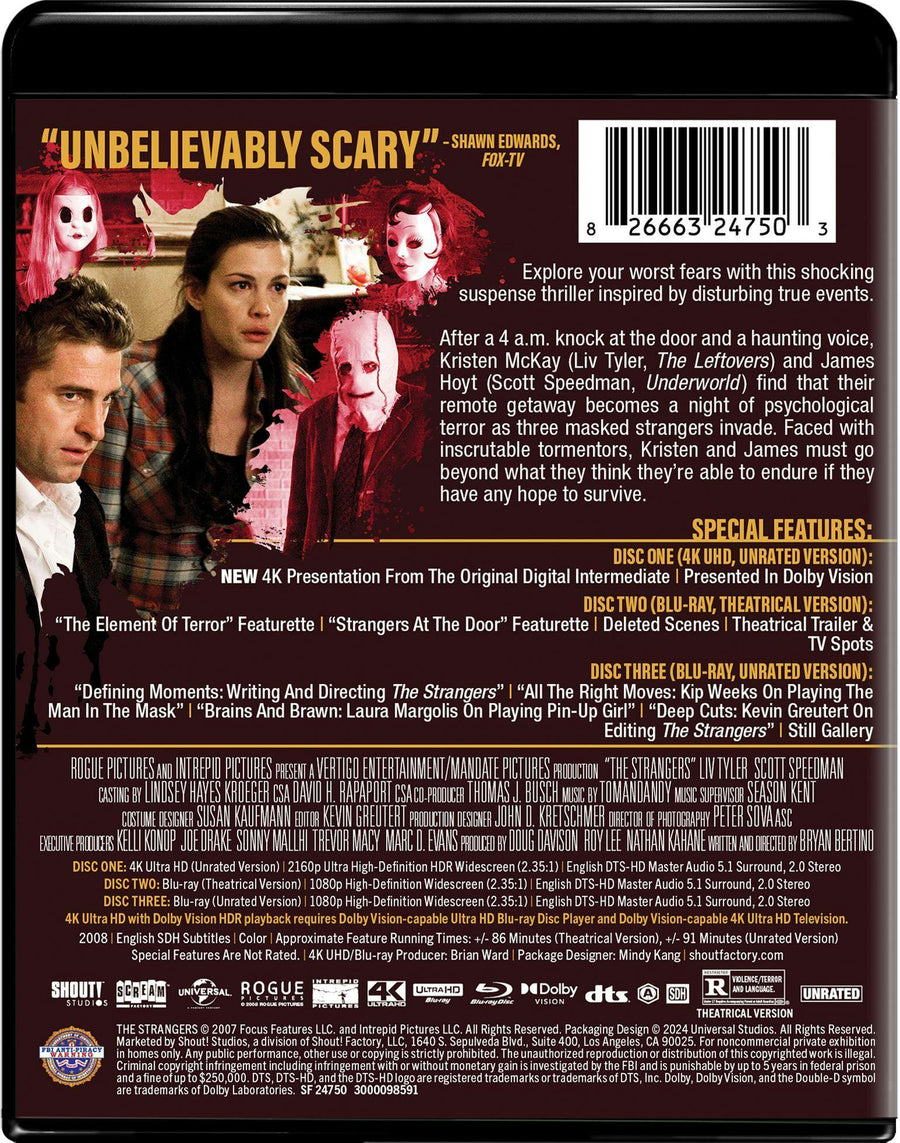 The Strangers - Collector's Edition (4K Ultra HD + Blu-ray) [UHD]