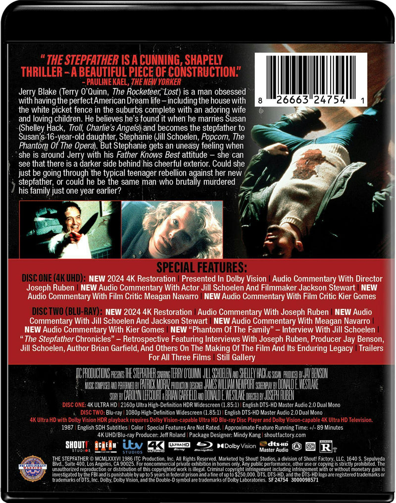 The Stepfather [Collector's Edition] (4K Ultra HD + Blu-ray) [UHD]