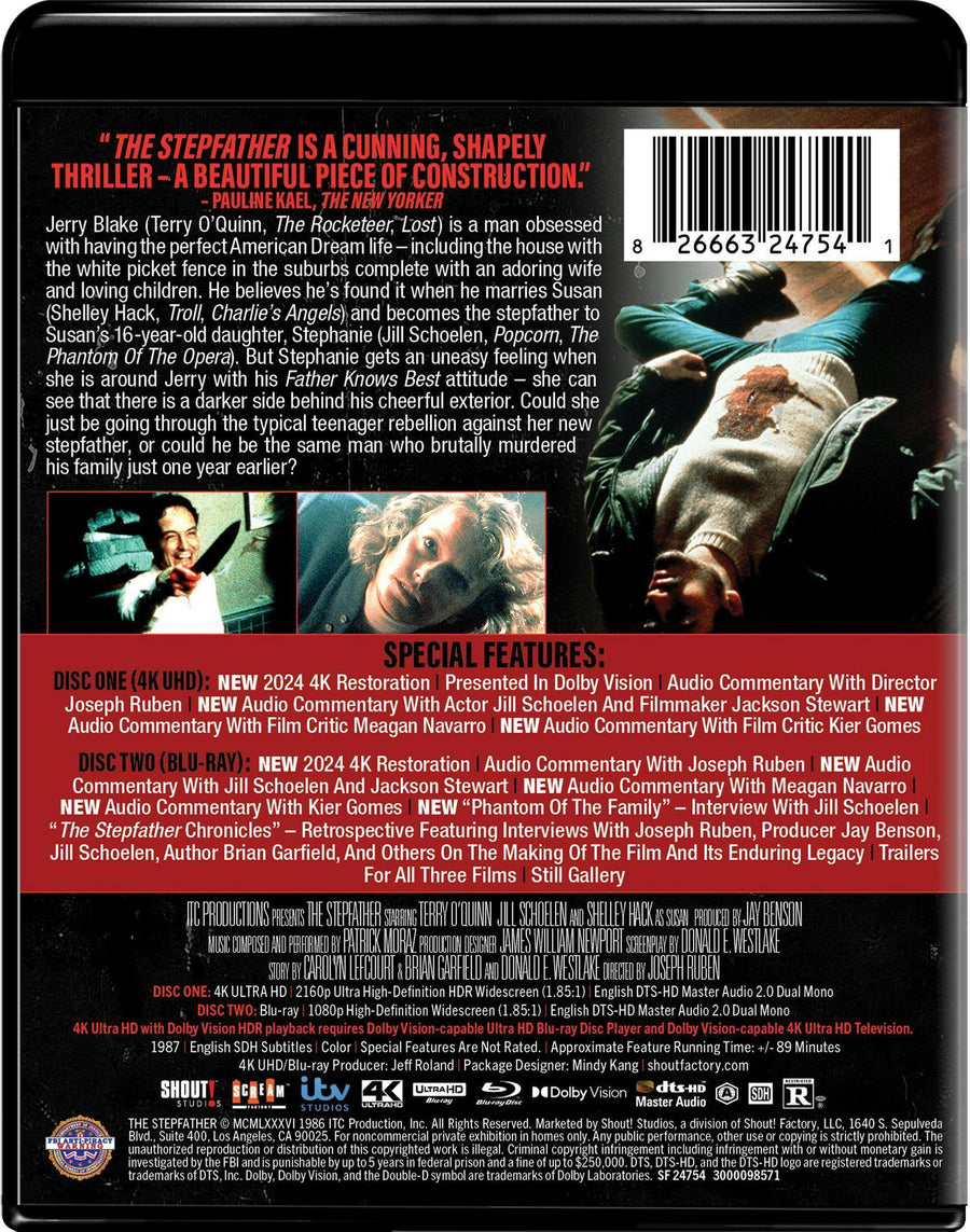 The Stepfather [Collector's Edition] (4K Ultra HD + Blu-ray) [UHD]