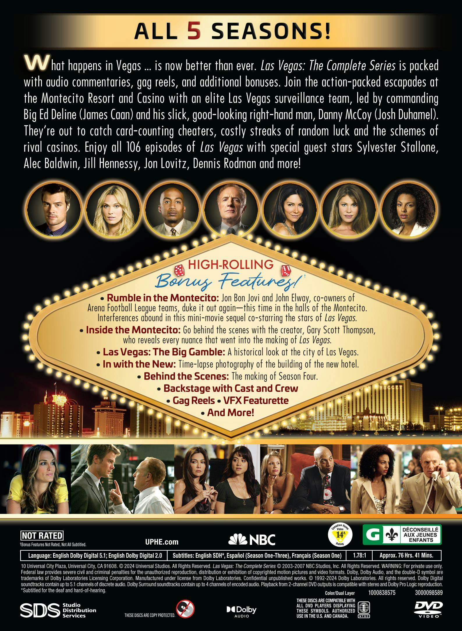 Las Vegas: The Complete Series [DVD] – GRUV Entertainment