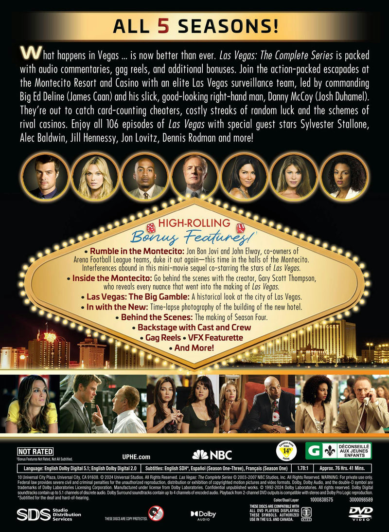 Las Vegas: The Complete Series [DVD]