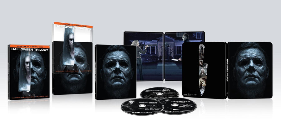Halloween Trilogy (Halloween / Halloween Kills / Halloween Ends) - Limited Edition Steelbook [UHD]