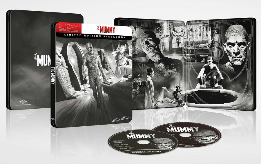 The Mummy (1932) (Limited Edition 4K Ultra HD Steelbook + Blu-ray + Digital) [UHD]