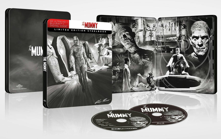 The Mummy (1932) (Limited Edition 4K Ultra HD Steelbook + Blu-ray + Digital) [UHD]