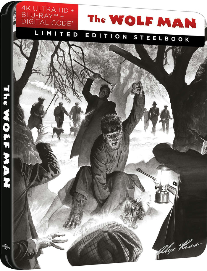 The Wolf Man (1941) - Limited Edition Steelbook (4K Ultra HD + Blu-ray + Digital) [UHD]