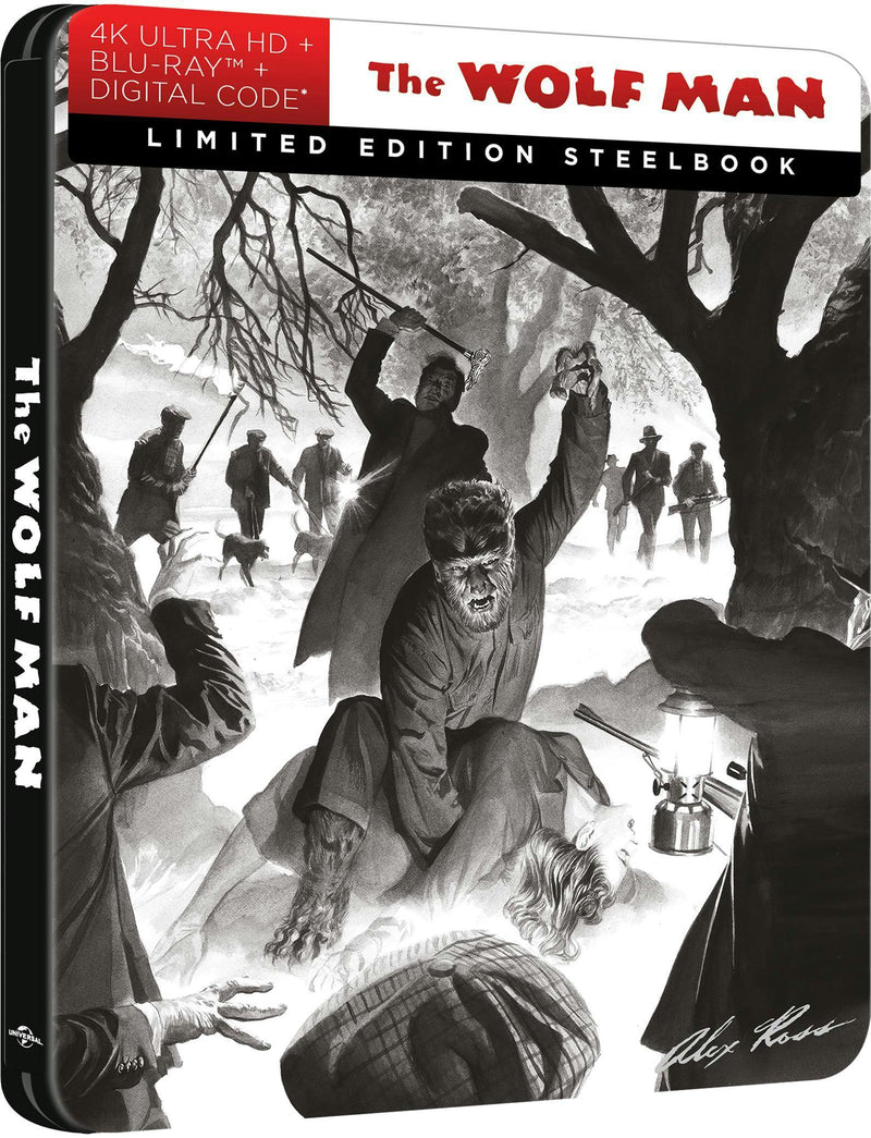 The Wolf Man (1941) - Limited Edition Steelbook (4K Ultra HD + Blu-ray + Digital) [UHD]