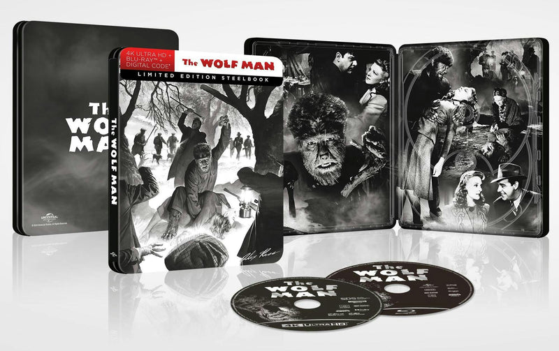 The Wolf Man (1941) - Limited Edition Steelbook (4K Ultra HD + Blu-ray + Digital) [UHD]