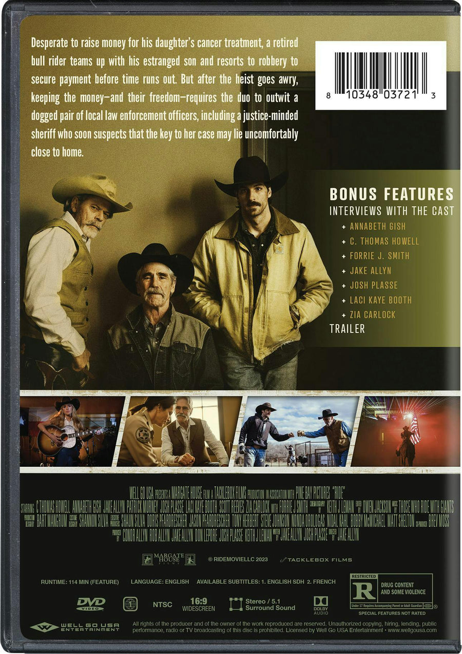 Ride (2024) [DVD]
