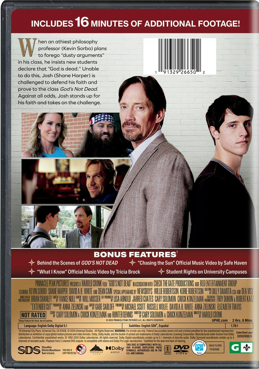 God's Not Dead - Extended Cut [DVD]