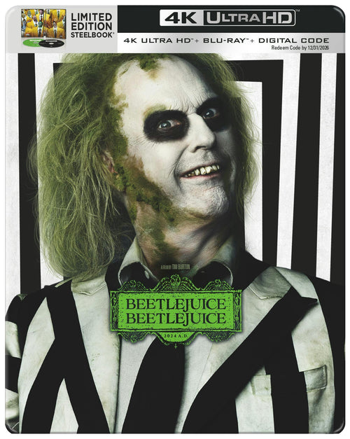 Beetlejuice Beetlejuice (Limited Edition 4K Ultra HD Steelbook + Blu-ray) [UHD]