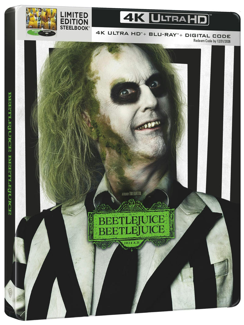 Beetlejuice Beetlejuice (Limited Edition 4K Ultra HD Steelbook + Blu-ray) [UHD]