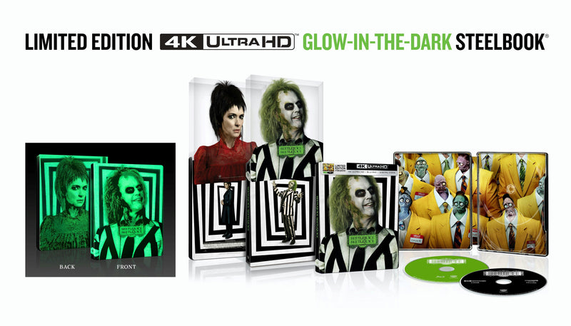 Beetlejuice Beetlejuice (Limited Edition 4K Ultra HD Steelbook + Blu-ray) [UHD]