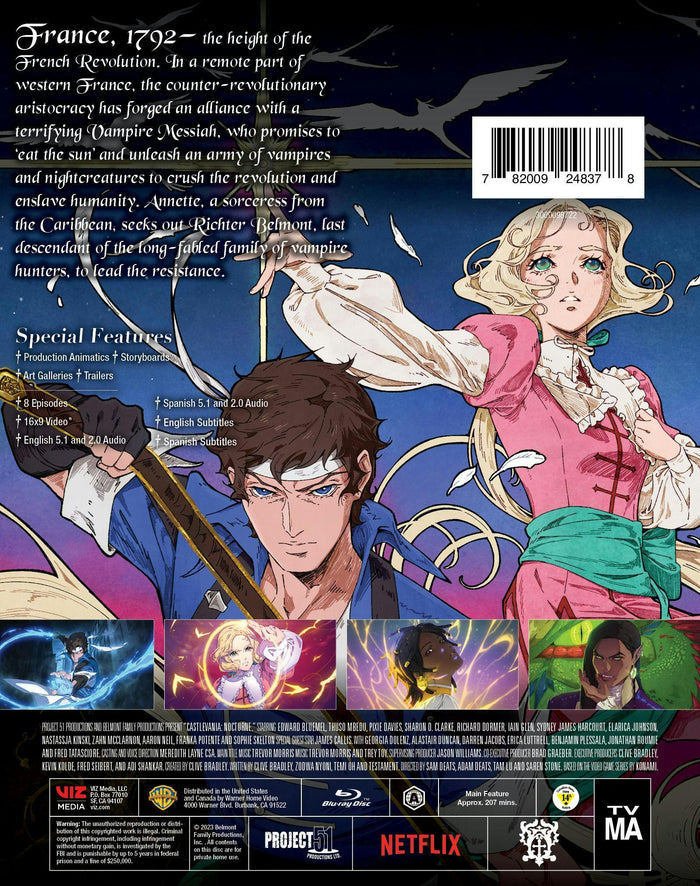 Castlevania Nocturne The Complete First Season [Blu-ray]