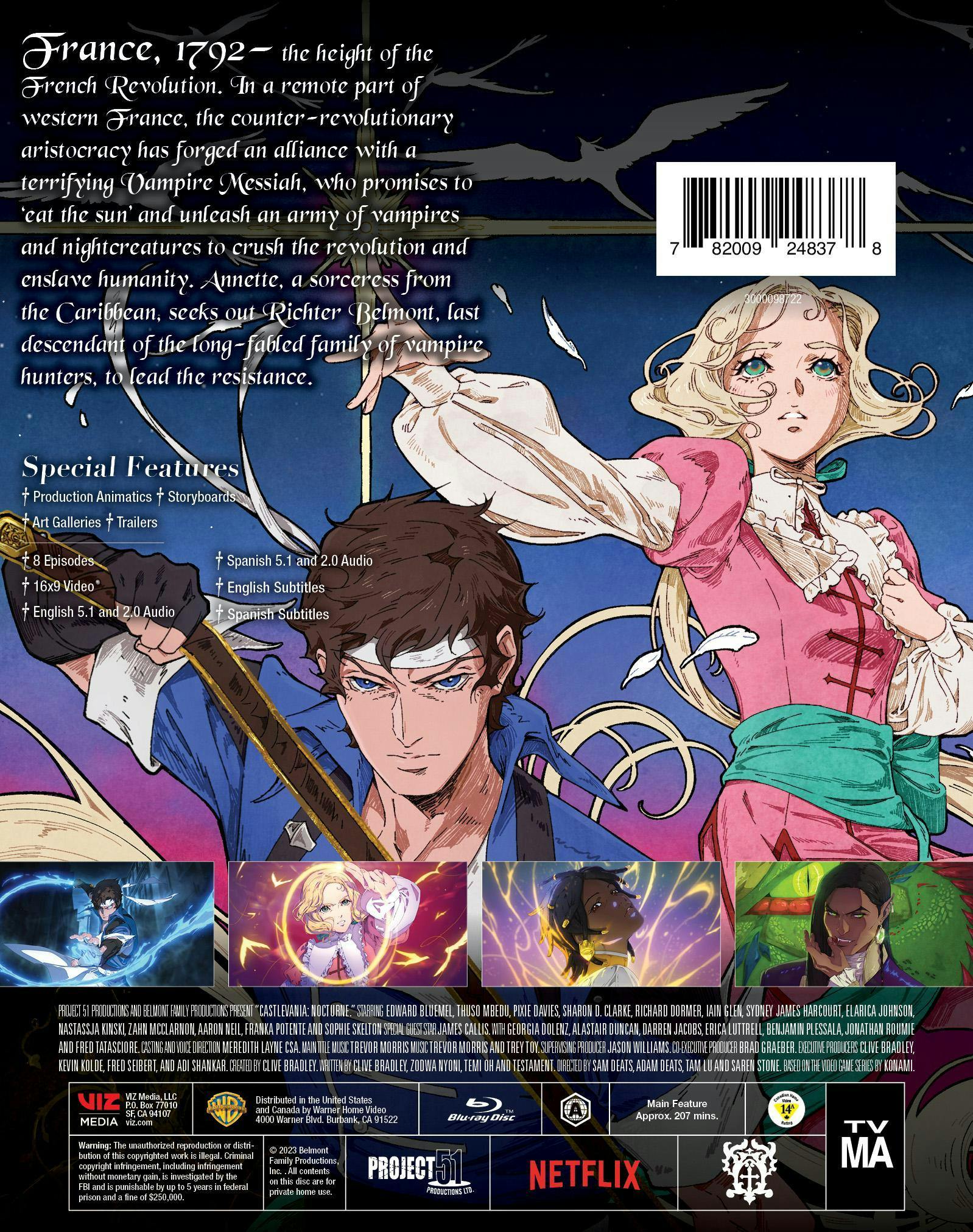 Castlevania Nocturne The Complete First Season [Blu-ray] – GRUV