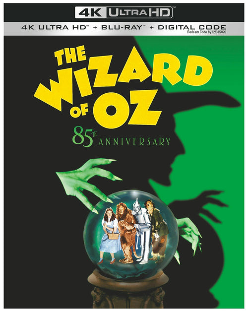 Wizard of OZ: 85th Anniversary Theater Edition (Limited Edition 4K Ultra HD Steelbook + Blu-ray) [UHD]