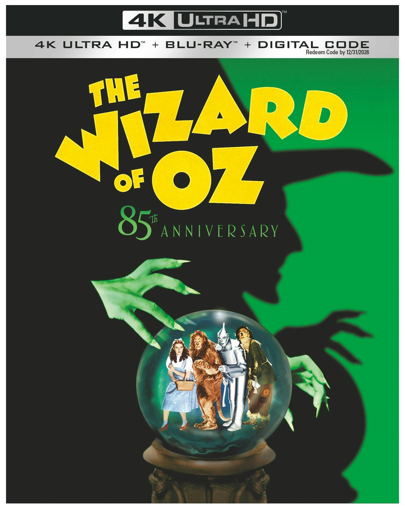 Wizard of OZ: 85th Anniversary Theater Edition (Limited Edition 4K Ultra HD Steelbook + Blu-ray) [UHD]
