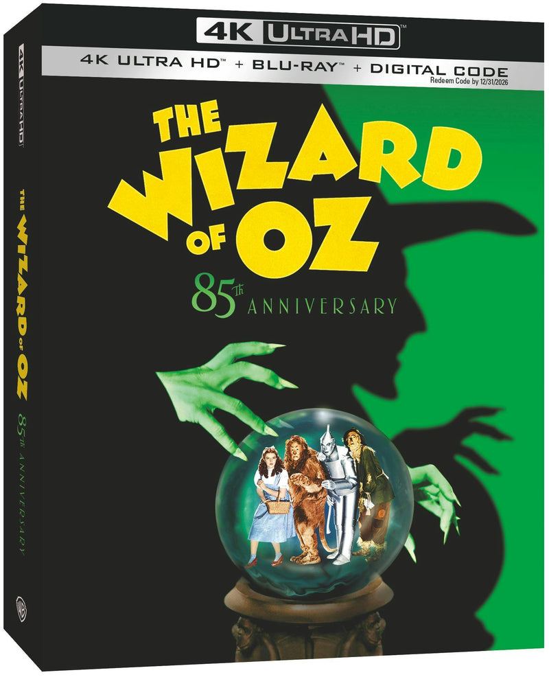Wizard of OZ: 85th Anniversary Theater Edition (Limited Edition 4K Ultra HD Steelbook + Blu-ray) [UHD]