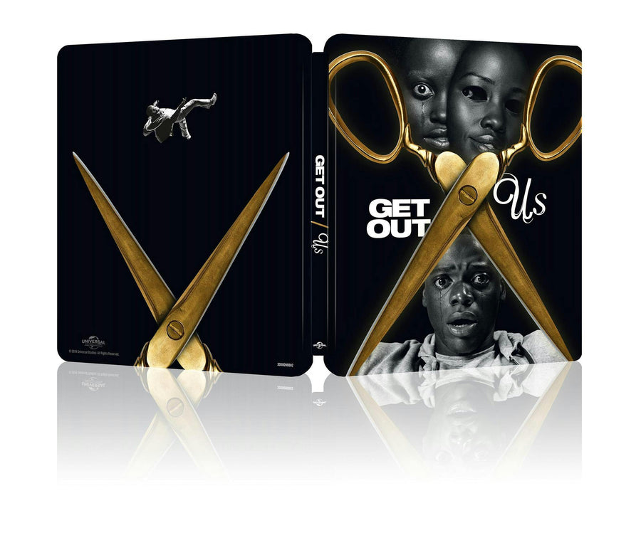 Get Out / Us Double Feature - Limited Edition Steelbook 4K Ultra HD + Blu-ray + Digital (Limited Edition 4K Ultra HD Steelbook + Blu-ray) [UHD]