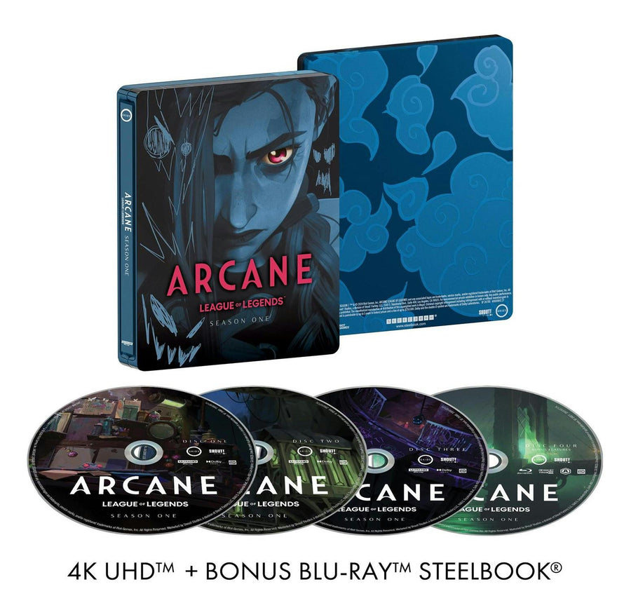 Arcane League of Legends: Season One (Limited Edition 4K Ultra HD Steelbook + Blu-ray) [UHD]