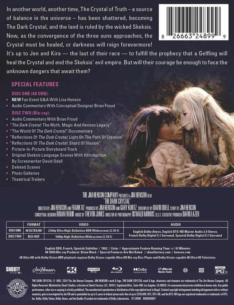 The Dark Crystal - Limited Edition Steelbook [UHD]