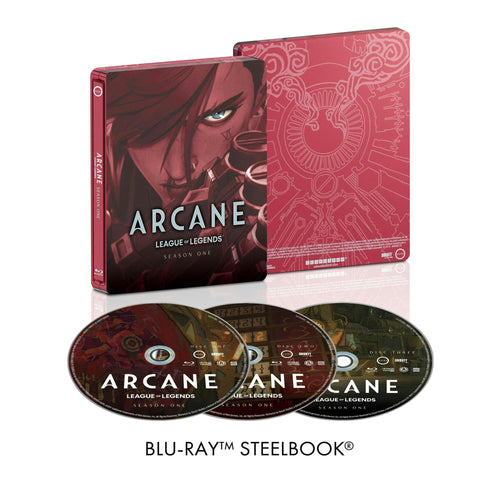 Arcane League of Legends: Season One (Limited Edition Steelbook) [Blu-ray]