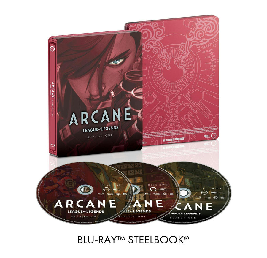 Arcane League of Legends: Season One (Limited Edition Steelbook) [Blu-ray]