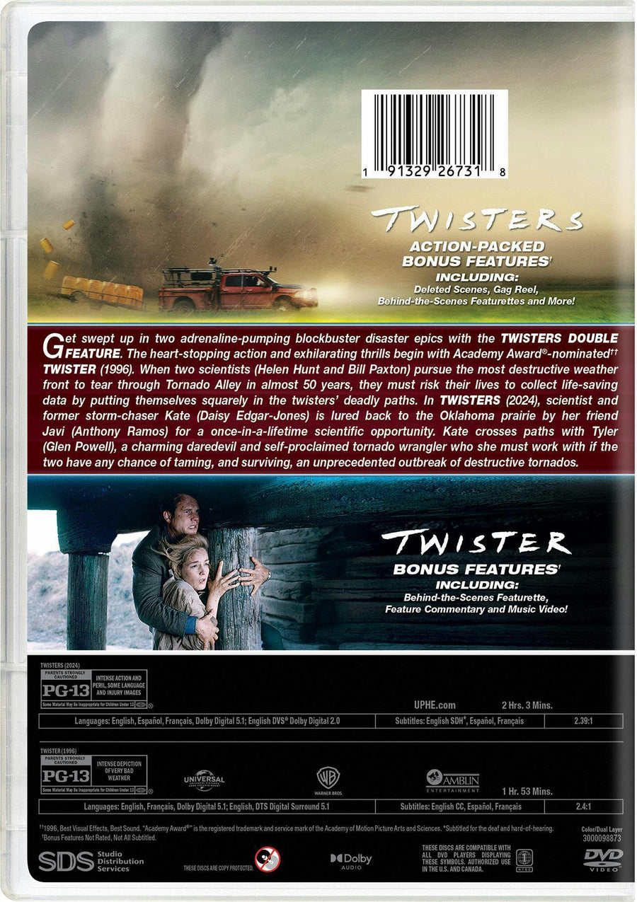 Twisters Double Feature [DVD]