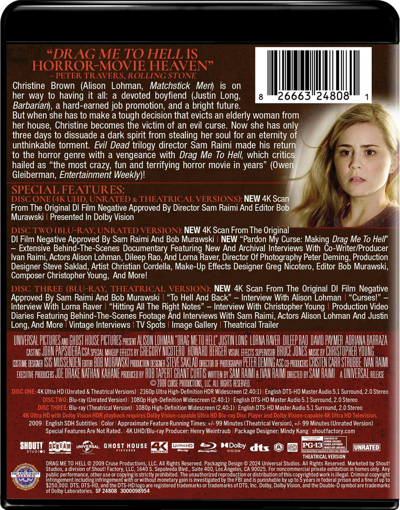 Drag Me to Hell - Collector's Edition (4K Ultra HD + Blu-ray) [UHD]