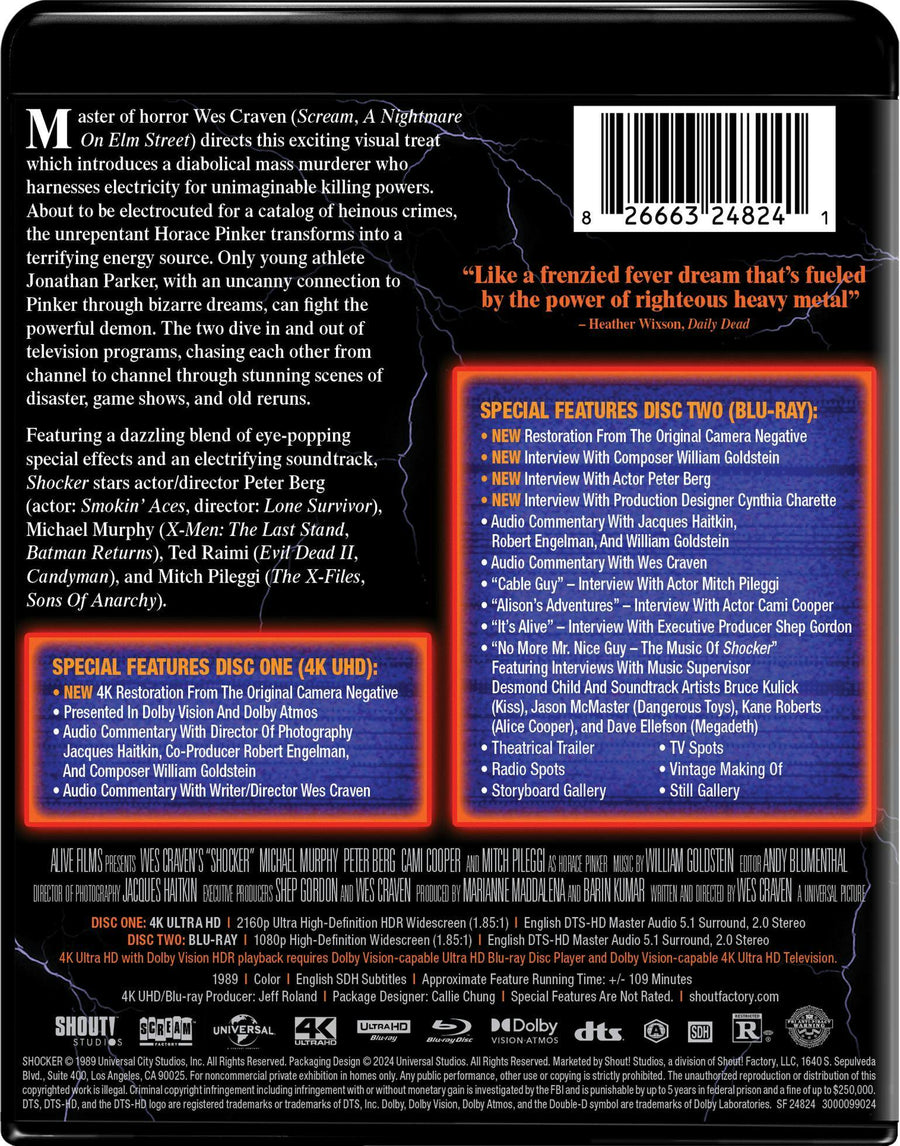 Shocker - Collector's Edition (4K Ultra HD + Blu-ray) [UHD]